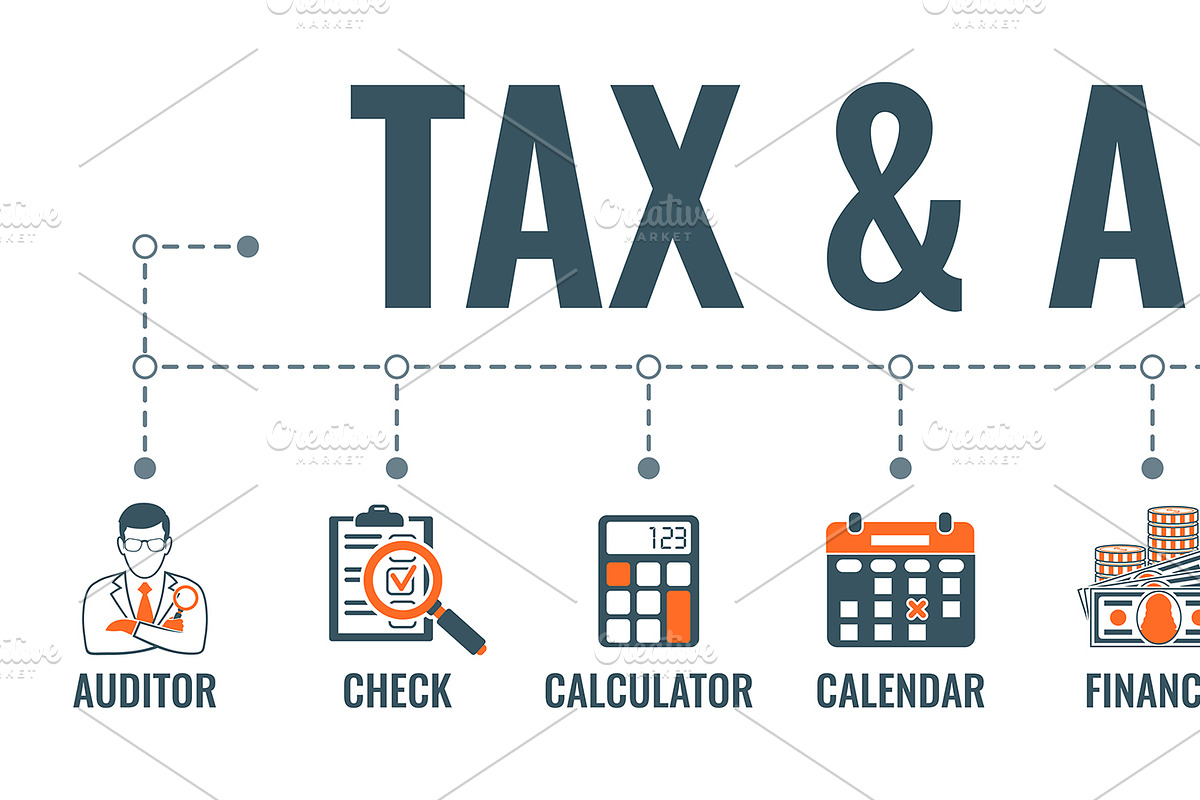 Auditing, Tax, Accounting Concepts, a Finance Illustration by TAlex (Photo 6 of 6)