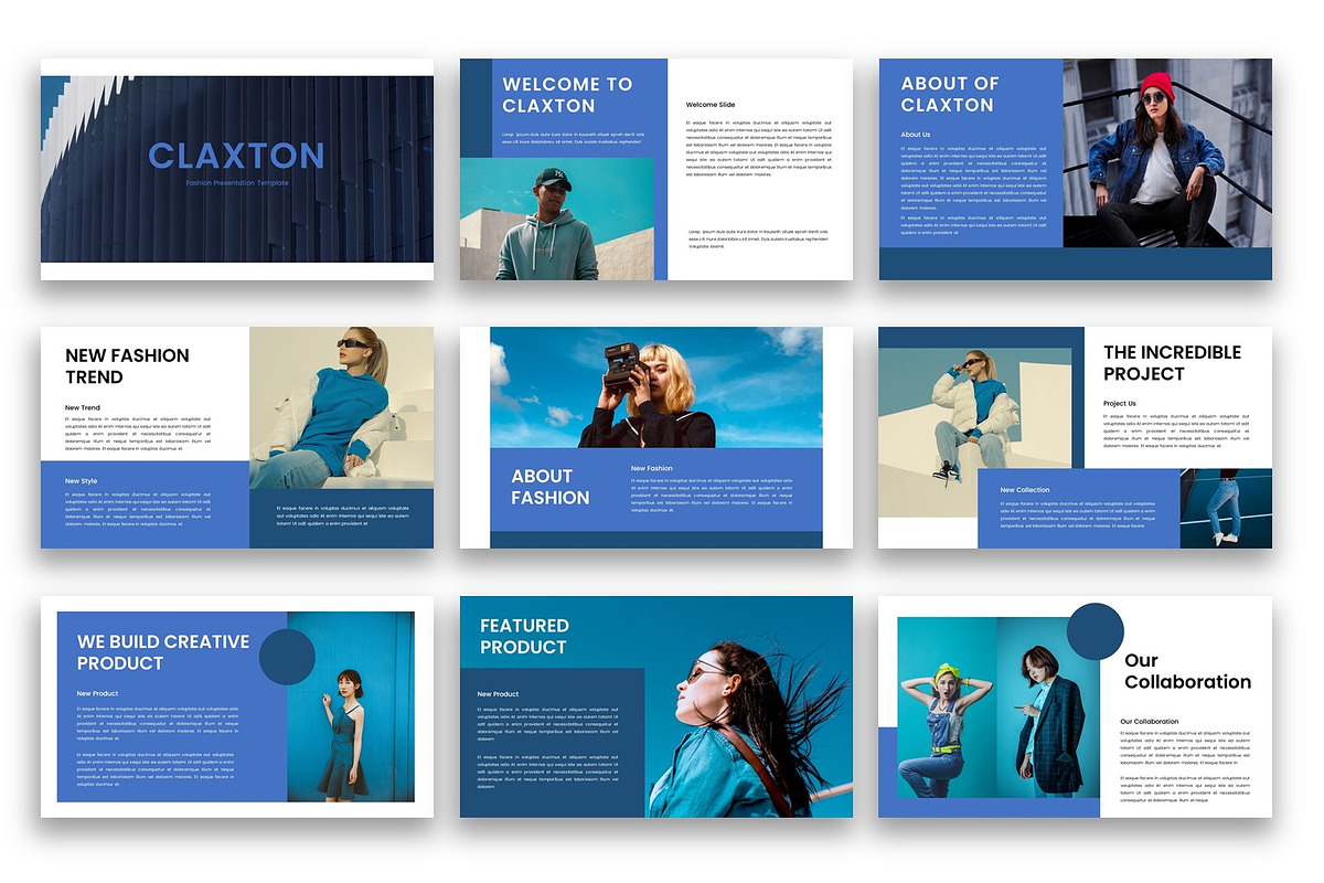 Claxton – Fashion PowerPoint, a Presentation Template by kreatifreya (Photo 3 of 5)