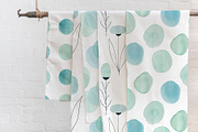 Blue Dot Watercolor Patterns, a Pattern Graphic by Anna Isaeva (Thumbnail 3 of 3)