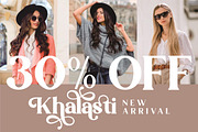 Khalasti Serif LS, a Serif Font by GranzCreative (Thumbnail 15 of 38)
