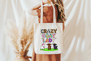 Crazy Goat Lady PNG, an Illustration by Craft Nest (Thumbnail 3 of 6)