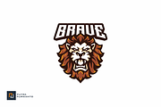 Ferocious Lion Head Mascot Logo, a Branding & Logo Template by putra_purwanto (Thumbnail 2 of 2)