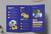 Education Trifold Brochure Layout, a Brochure Template by MightyDesign (Thumbnail 2 of 6)