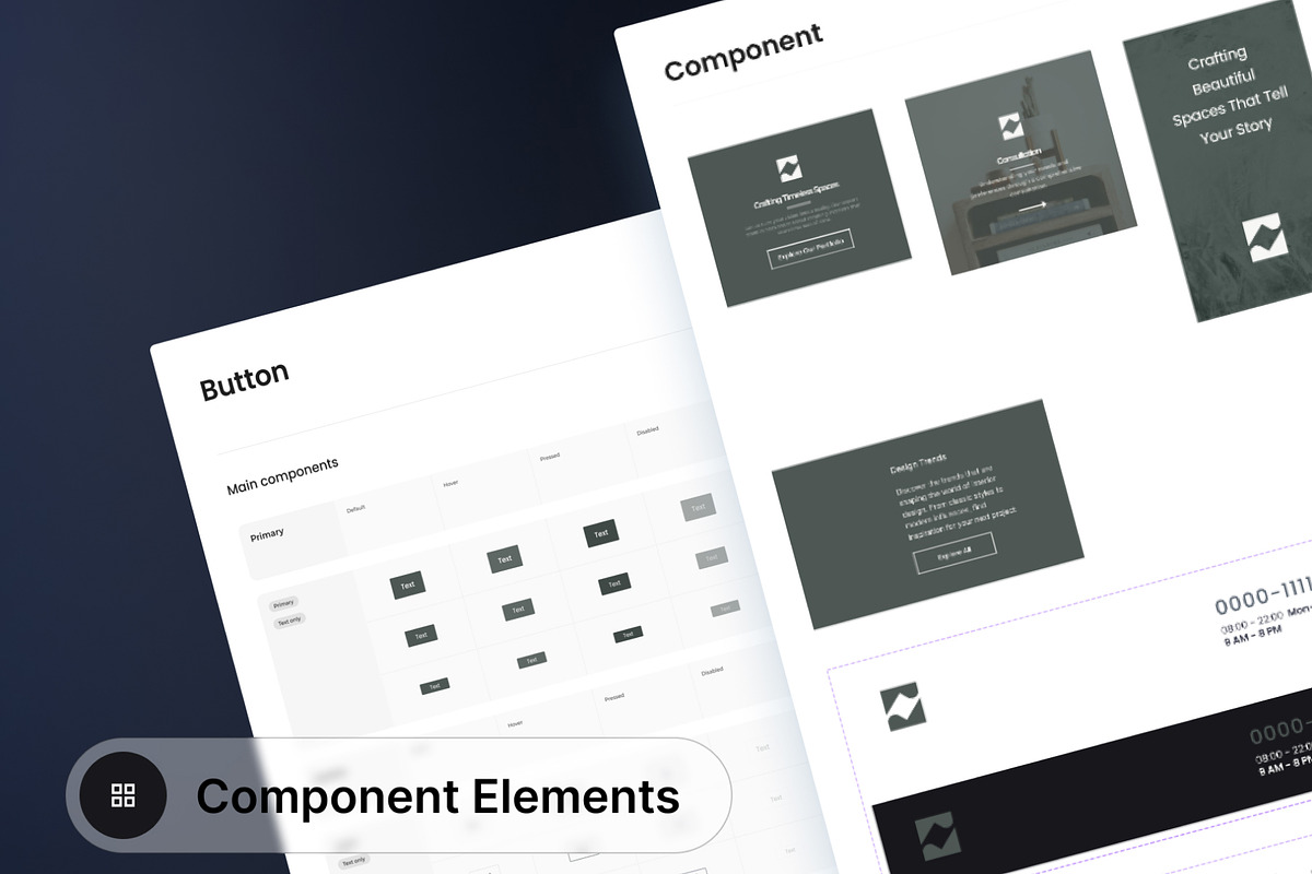 WhiteSpace - Interior Design UI Kit, an UI Kit Template by hiddemaru (Photo 8 of 8)