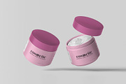Cosmetic Jar Mockup, a Packaging Mockup by hokagata (Thumbnail 5 of 5)