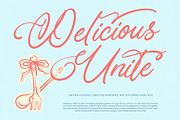 Akmelyn Beridge Bold Calligraphy, a Script Font by Letterena Studios Script (Thumbnail 3 of 20)