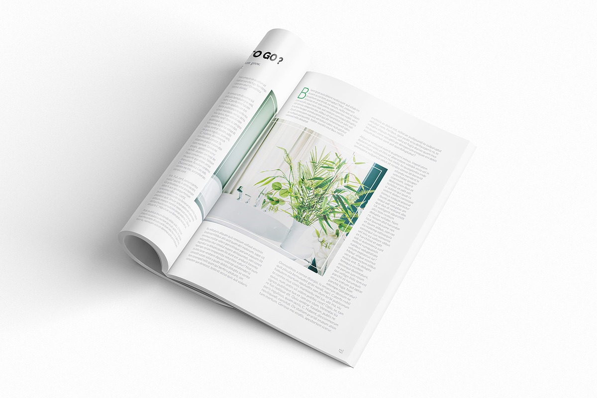 Magazine Template InDesign 14, a Magazine Template by Love Graphic Design (Photo 7 of 20)
