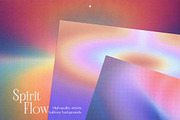 Spirit Flow Halftone Backgrounds, a Background Graphic by Freezerondigital (Thumbnail 7 of 18)
