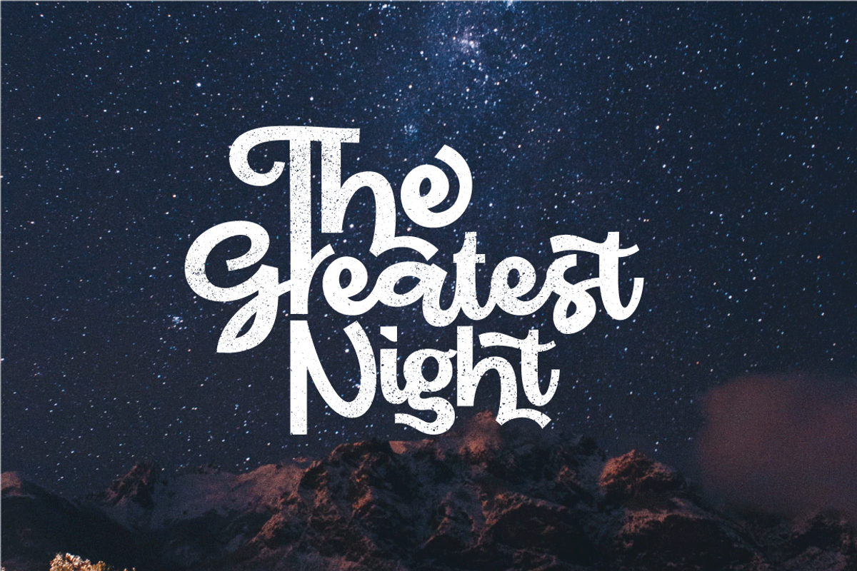 Click Brother Script, a Script Font by Grontype (Photo 5 of 10)