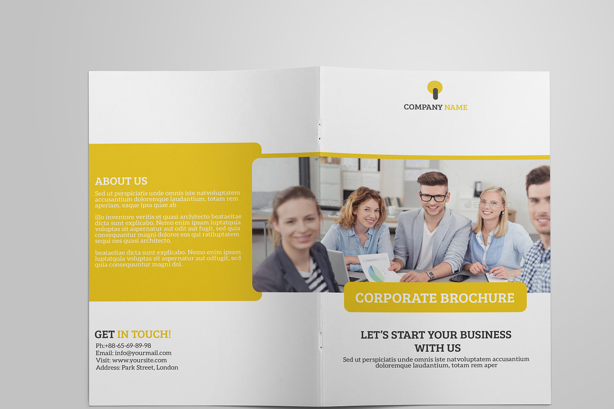 Business Brochure, a Templates & Theme by DGTouch (Photo 3 of 4)