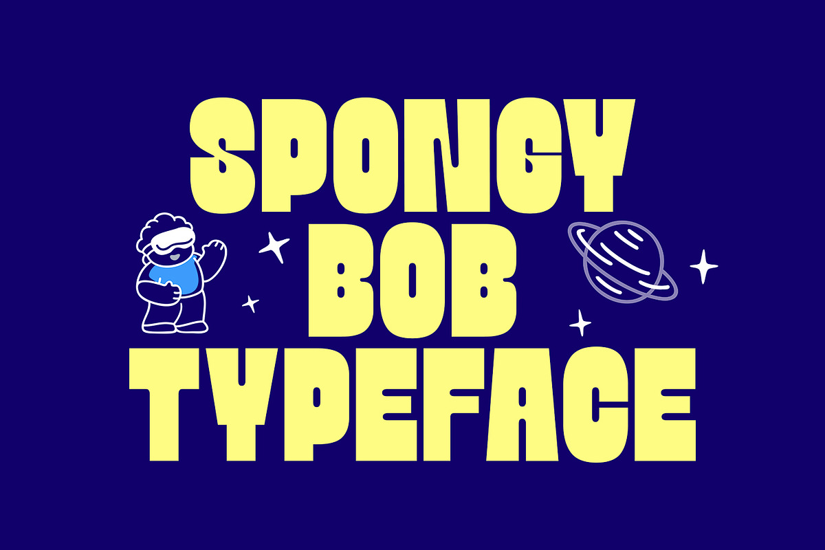 Spongy Bob Display, a Sans Serif Font by Foxtype (Photo 1 of 6)