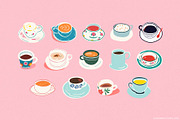 Café Collection: Graphics & Patterns, a Pattern Graphic by Dedraw Studio (Thumbnail 3 of 15)
