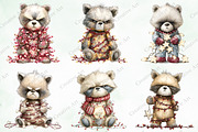 Whimsical Christmas Teddy With Light, an Illustration by Creative Art (Thumbnail 2 of 10)