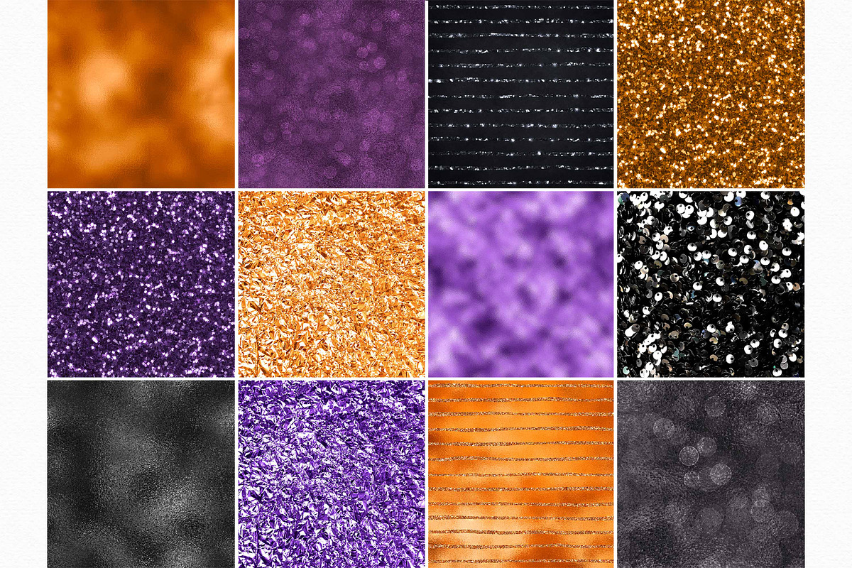 Halloween Foils, a Texture Graphic by rileyBgraphics (Photo 2 of 7)