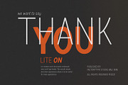 LiteOn Condensed, a Sans Serif Font by FactoryType Studio (Thumbnail 12 of 12)