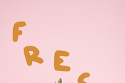 Juno - A Handwritten Font, a Sans Serif Font by Hannah Nolloth (Thumbnail 5 of 6)