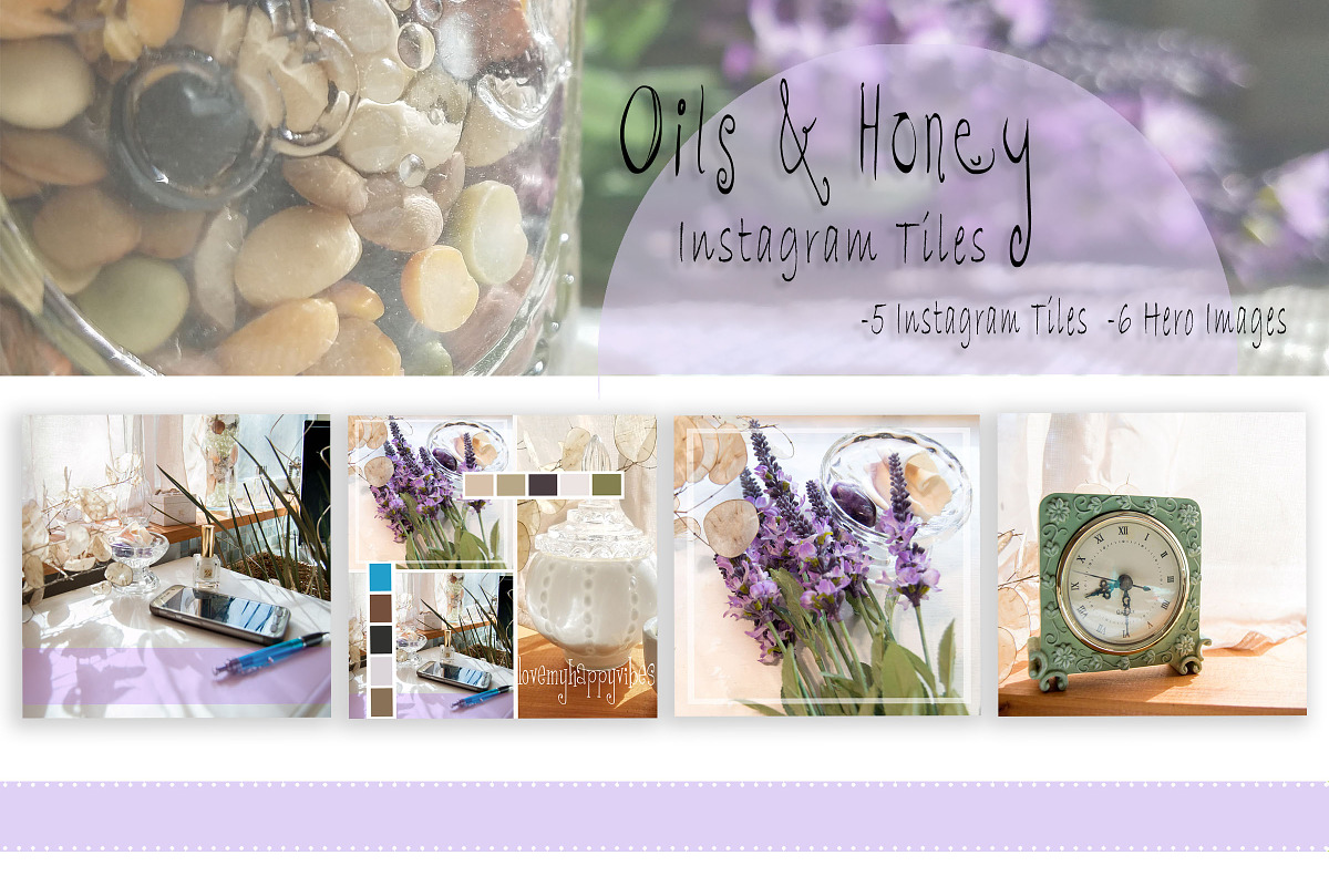 Oils and Honey Instagram Bundle, an Arts & Entertainment Photo by lovemyHappyVibes (Photo 1 of 6)