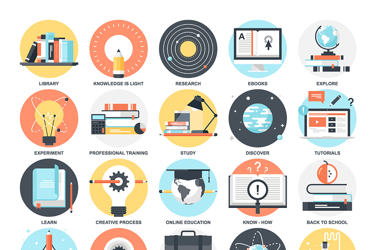 Education Icons preview 2