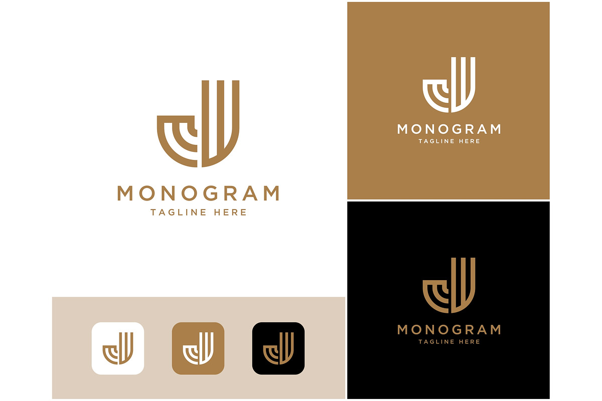 Letter J Monogram Line Logo, a Branding & Logo Template by ika trisiana (Photo 1 of 2)