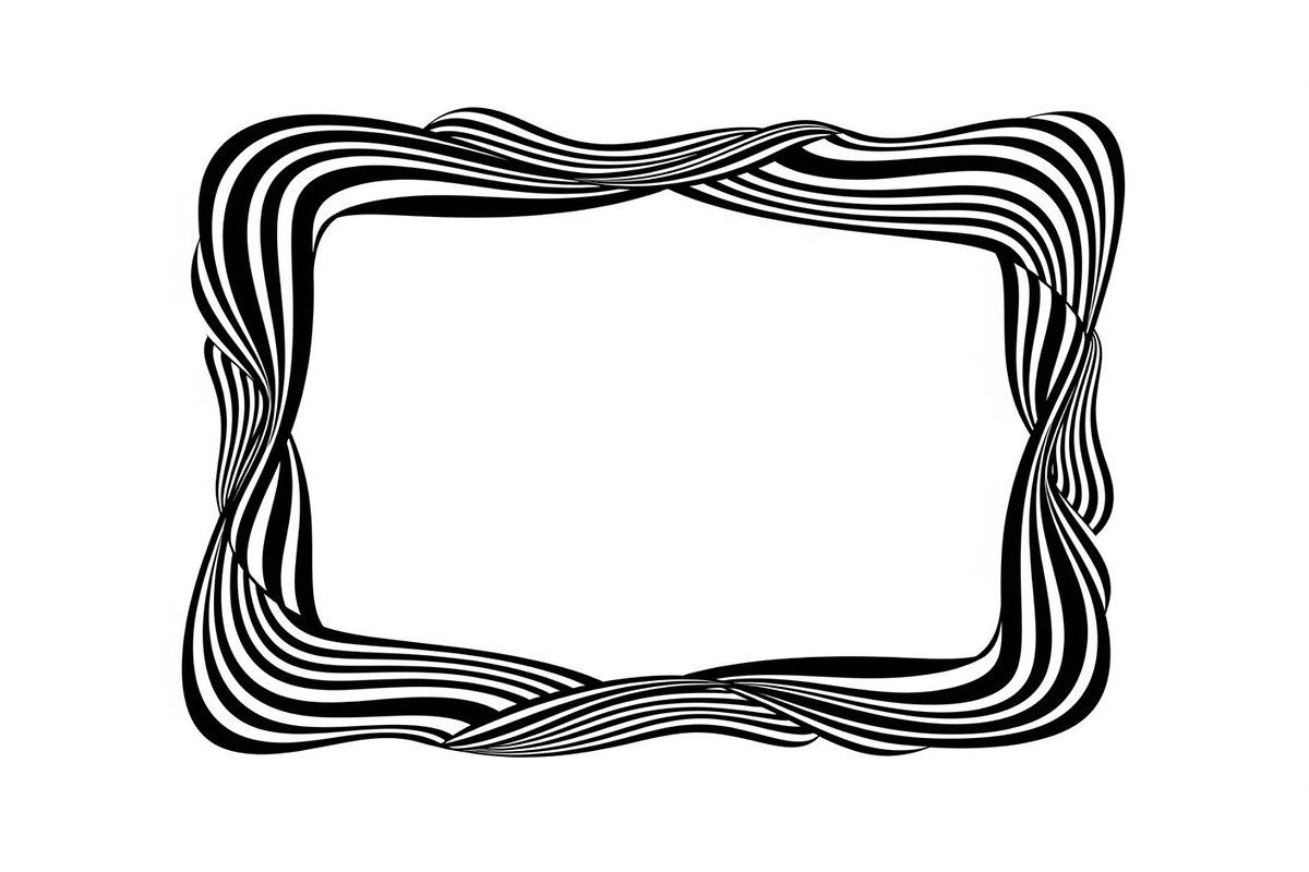 Abstract Line Frame SVG Bundle, an Illustration by yasushie (Photo 17 of 31)