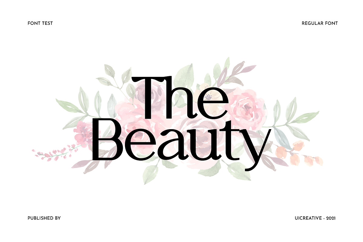 Sophie Fancy Serif Font, a Serif Font by UICreative (Photo 5 of 6)