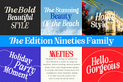 The Edition Nineties | 11 Font Style, a Serif Font by IM Studio (Thumbnail 5 of 11)
