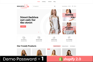 Holding Fashion Shopify Theme OS 2.0