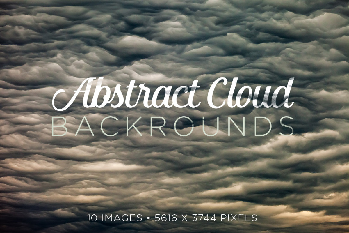 Abstract Cloud Backgrounds Volume 1, a Background Graphic by Design Panoply