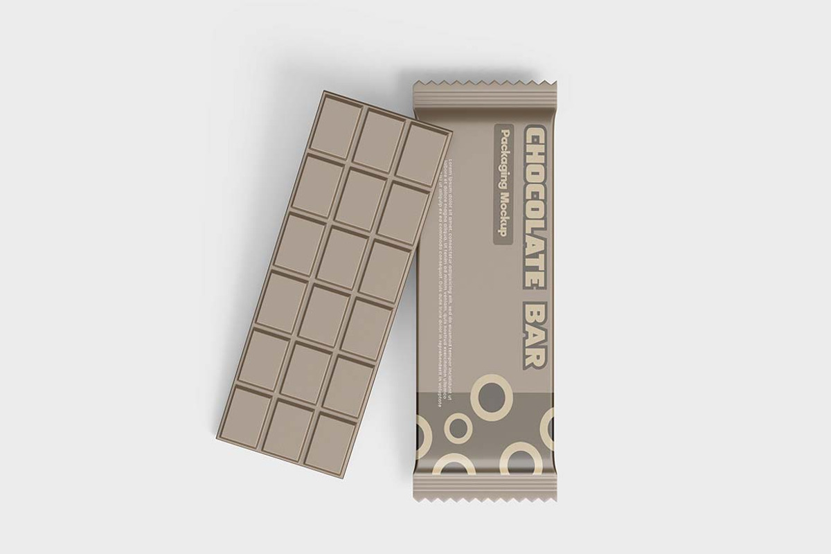 Chocolate Bar Mockup, a Packaging Mockup by tiyasprabawa (Photo 5 of 5)