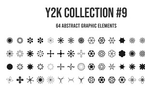 Cyber Y2K Vector Icons