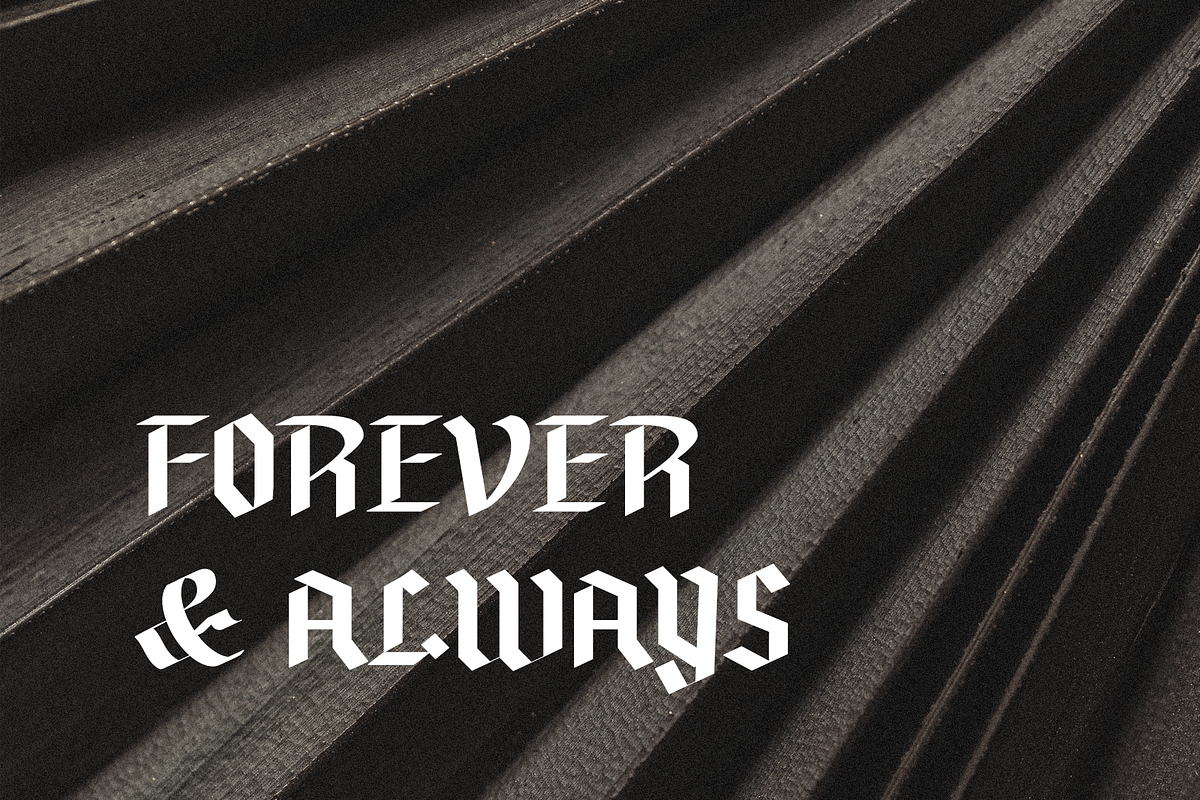 OT Obscur, a Font by OneTen The Studio (Photo 5 of 9)