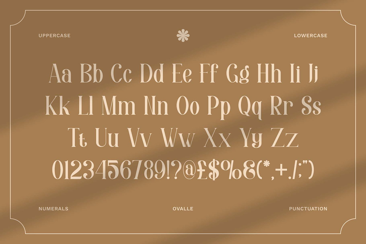 Ovalle – Elegant Display Serif Font, a Serif Font by kangfont Studio (Photo 2 of 12)