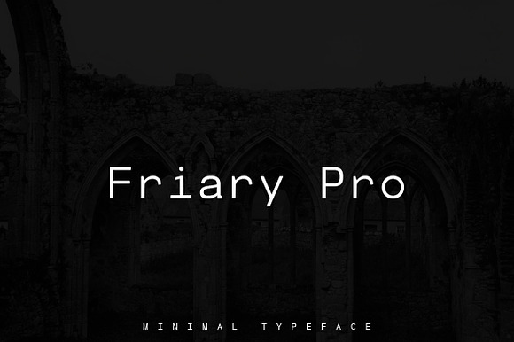Friary - Minimal Typeface + Web Font preview 3