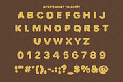 Chunkle - A Fun, Chunky, Bubbly Font, a Handwritten Font by Eric Pond Designs (Thumbnail 3 of 5)