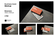 Business Card Mockup, an Advertising Mockup by ianmikraz (Thumbnail 1 of 5)