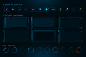 Sci Fi UI Set