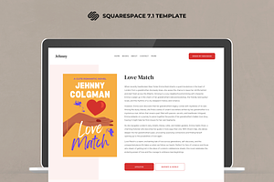 Jehnny Squarespace Template