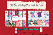 Christmas Toile Chinoiserie Pattern, a Pattern Graphic by Paper & Pattern Studio (Thumbnail 9 of 9)