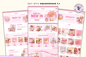 Bakery Squarespace Template 7.1