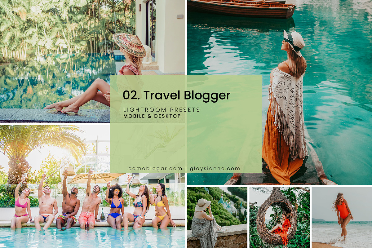 02. Travel Blogger Presets, an Action Add-On by Advina Store (Photo 1 of 7)