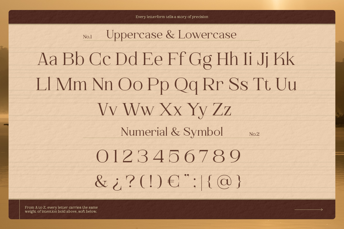 Bikoma | Luxury Serif, a Serif Font by ClevUs (Photo 11 of 12)