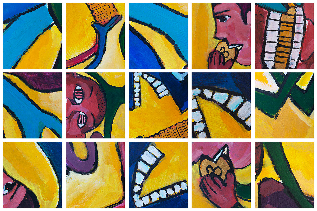 Youthful art collaboration pack, a Decorative Illustration by Oleg and Katja (Photo 8 of 10)