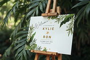 Tropical Wedding Sign, a Stationery Template by Aarley Kaiven (Thumbnail 2 of 2)