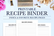 Recipe Binder Printable Kit, a Stationery Template by Jessica Marie Design (Thumbnail 5 of 5)