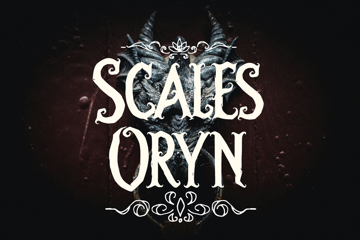 Halther - Fantasy Serif Display, a Blackletter Font by NuType (Photo 10 of 14)