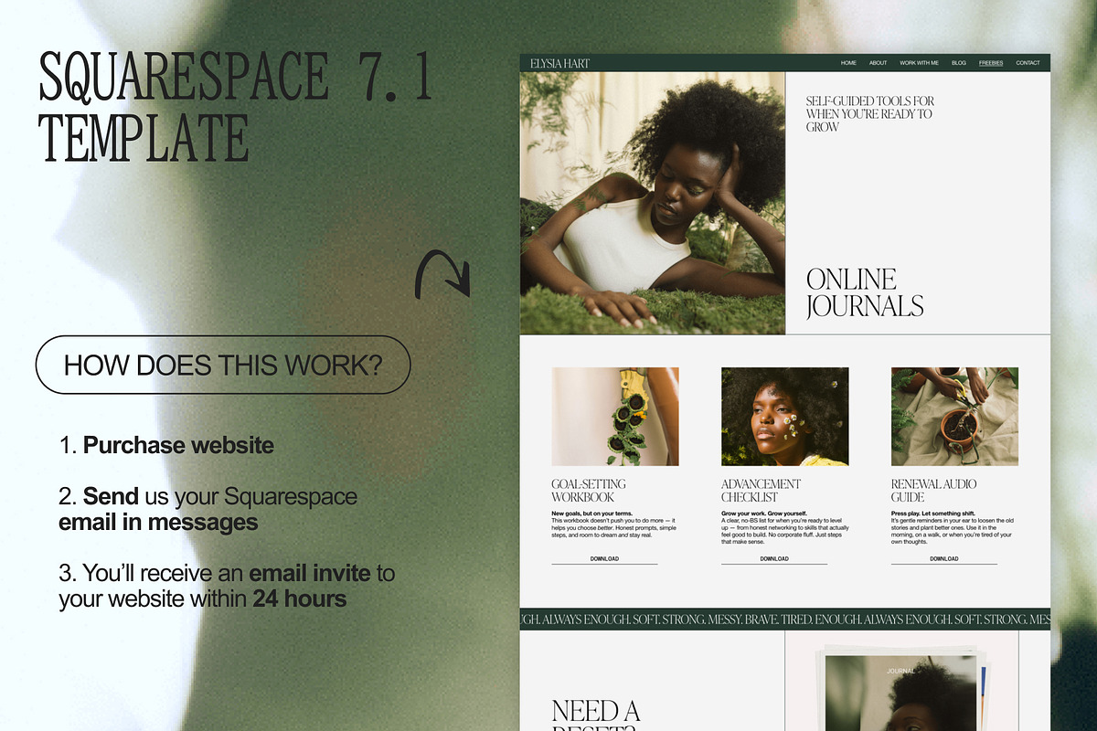 Coaching Squarespace Template, a Squarespace Template by Of July Studio (Photo 8 of 9)