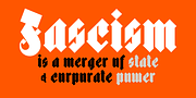 Bastard, a Blackletter Font by Barnbrook Fonts (Thumbnail 5 of 7)