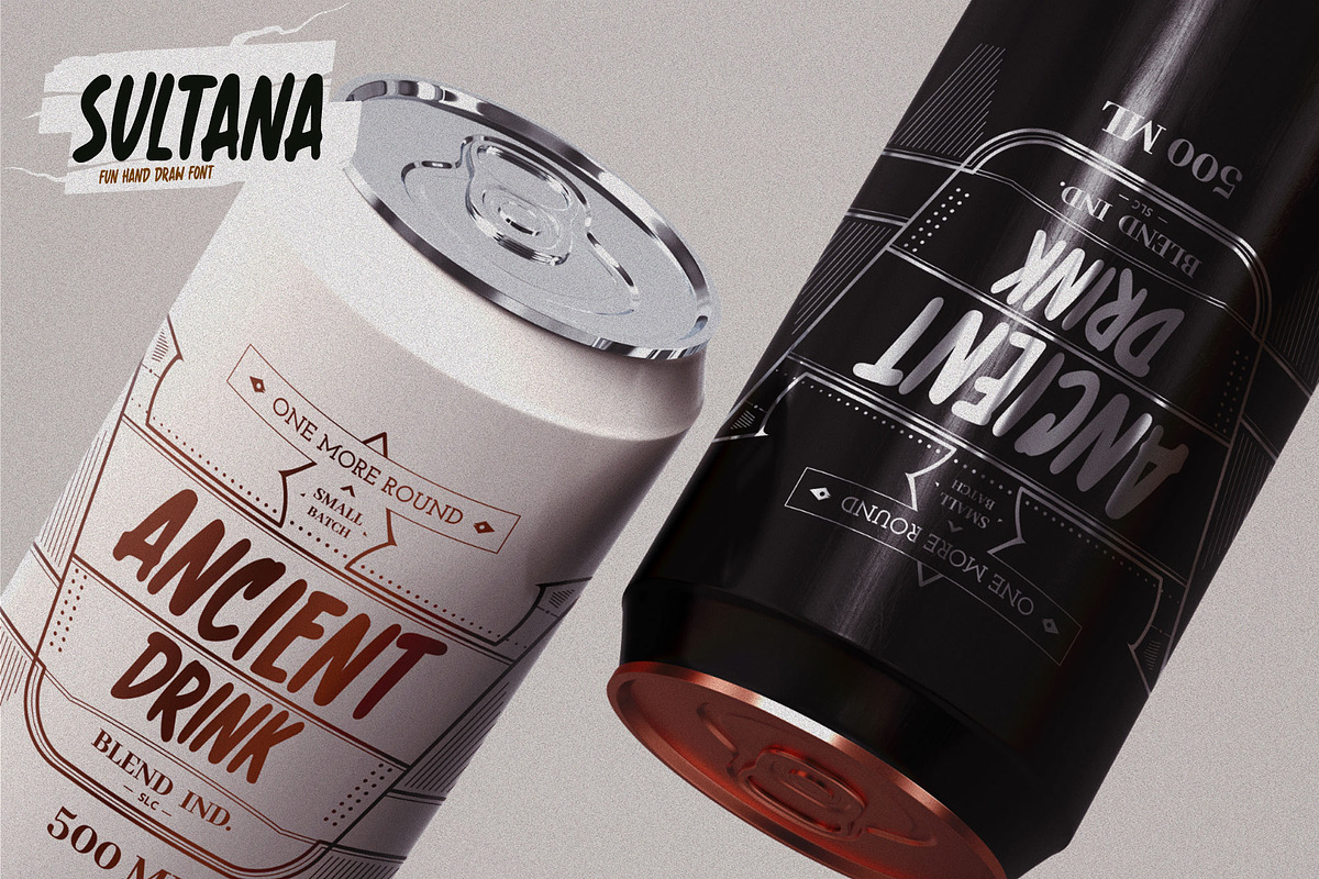 SULTANA - Fun Hand Drawn Font, a Font by Gassstype (Photo 6 of 8)