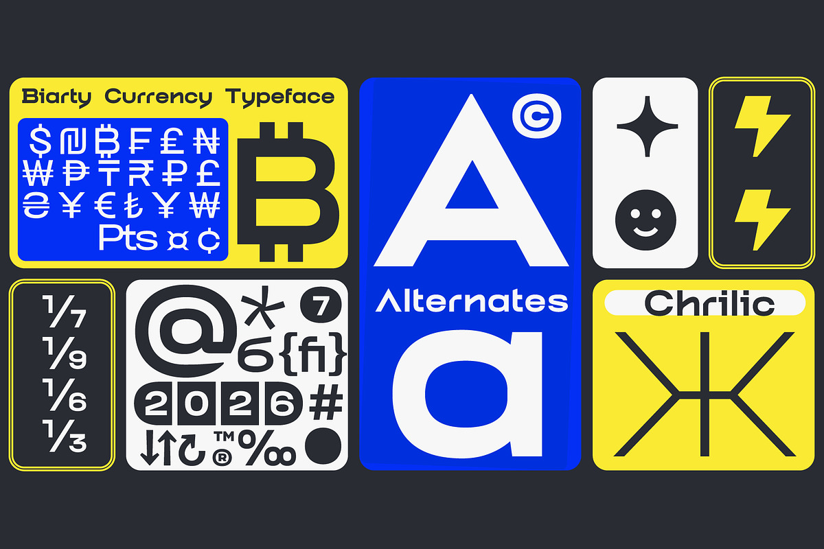 Biarty — Modern Neo-Grotesk Sans, a Sans Serif Font by Nollev (Photo 6 of 13)