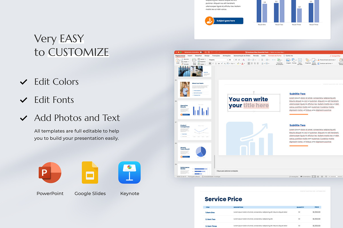 Presentation Powerpoint Templates, a Presentation Template by Modo Design Studio (Photo 10 of 10)